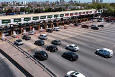 Las protestas en la autopista comenzaron el miércoles Foto: X Las protestas en la autopista comenzaron el miércoles Foto: X