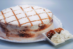 Exquisito y tradicional: postre balcarce que rinde homenaje a Argentina Foto: Repostería La Nonna