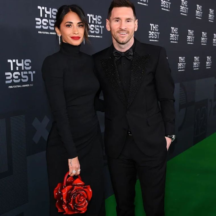 Messi, Martínez y Scaloni se lookearon para los premios The Best Foto: Instagram