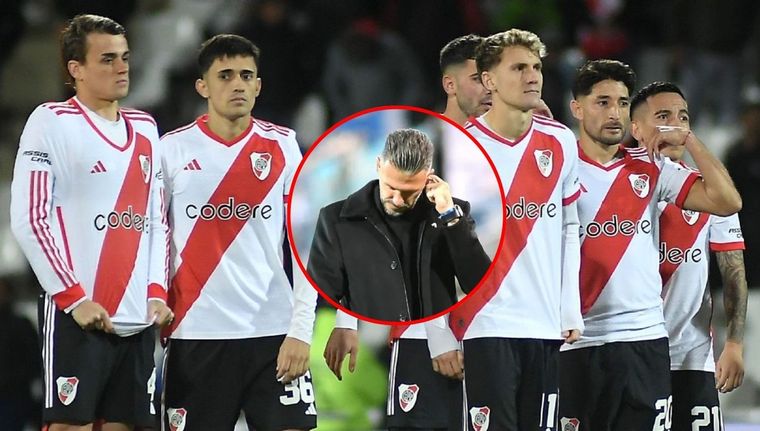 El plantel de River conoció la decisión en su llegada a Buenos Aires. Foto: Archivo