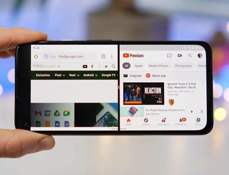El truco para dividir la pantalla y ver el mundial. El truco para dividir la pantalla y ver el mundial.