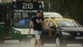 Se viene la lluvia a Buenos Aires.