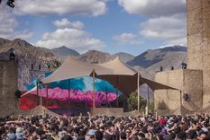 El entorno natural donde se hace el show es realmente sorprendente Foto: Folck Producciones