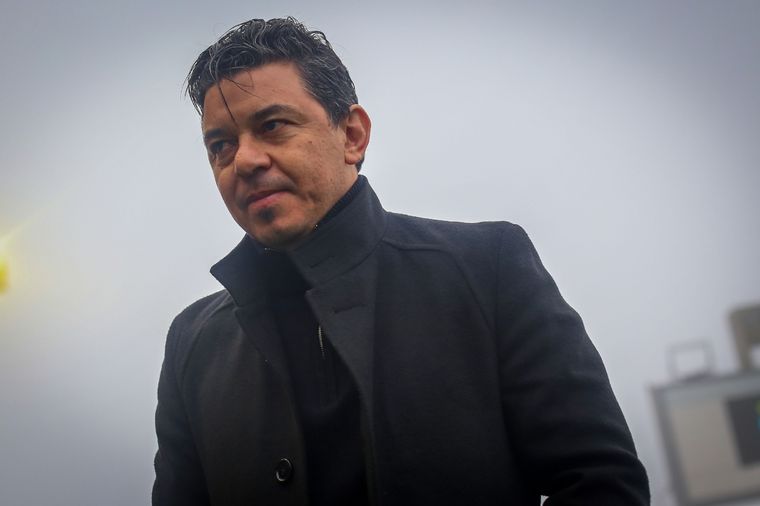 Marcelo Gallardo El entrenador de River recupera a una pieza importante para jugar contra Independiente. Foto: Télam