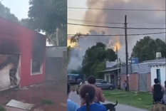El incendio tuvo lugar en una casa ubicada sobre la calle 57 de Los Hornos, en el partido de La Plata.