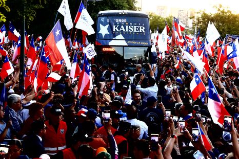 Chile tendrá elecciones presidenciales y las fuerzas políticas cierra campañas. Foto Efe Chile tendrá elecciones presidenciales y las fuerzas políticas cierra campañas. Foto Efe