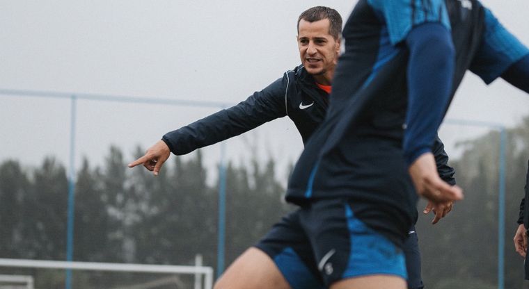 El DT habló de la situación de su equipo en el torneo continental. Foto: San Lorenzo