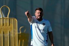 Herrón y una llamativa decisión en su primer día como DT interino de Boca Foto: Archivo