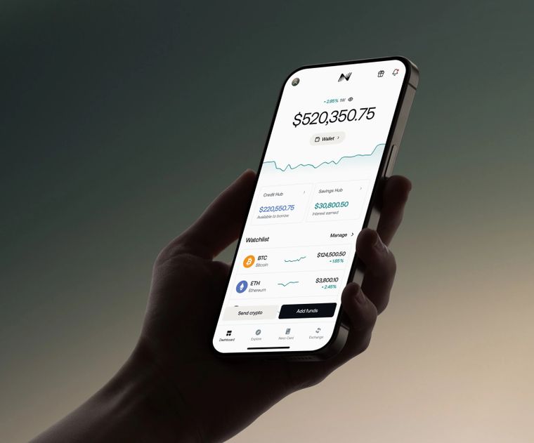 Plataforma de activos digitales Nexo
