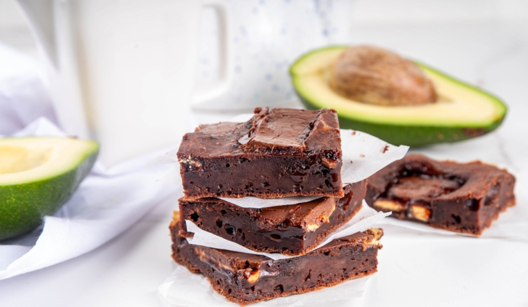 Brownies caseros con aguacate y cacao: esponjosos, sanos y sabrosos Foto: Shutterstock