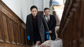 Emmy Rossum y Scoot McNairy en Furia.&nbsp;