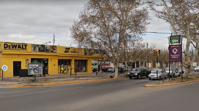 El comercio donde se produjo el robo