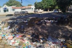 Los vecinos de Las Heras están cansados de la basura en las calles, banquinas y acequias.&nbsp;
