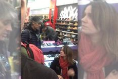 explotaron las redes: echarri y duplaa de shopping por new york