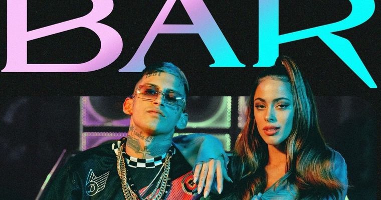 TINI Y L-GANTE LOS ARTISTAS GRABARON BAR