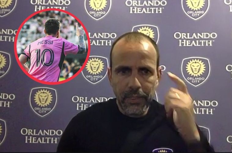 El DT de Orlando City se mostró decepcionado tras la derrota ante el Inter Miami Foto: Archivo