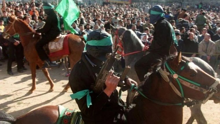 Miembros de Hamás Foto: BBC