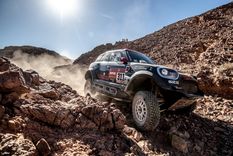 Orlando Terranova lidera la general en autos. X-Raid Team Foto: X-Raid Team Orlando Terranova lidera la general en autos. X-Raid Team Foto: X-Raid Team