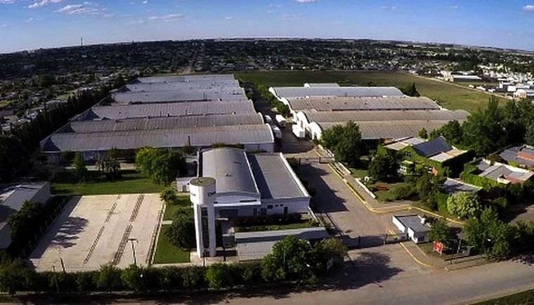 La planta que cierra en Coronel Suárez. Foto: Sitio WEB de Dass