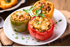 Cómo hacer pimientos rellenos de carne jugosos y sabrosos Foto: Shutterstock