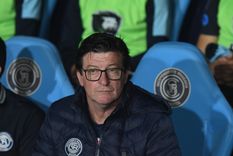 Alfredo Berti sumó su primera victoria como entrenador de la Lepra. Foto: Santiago Tagua / MDZ