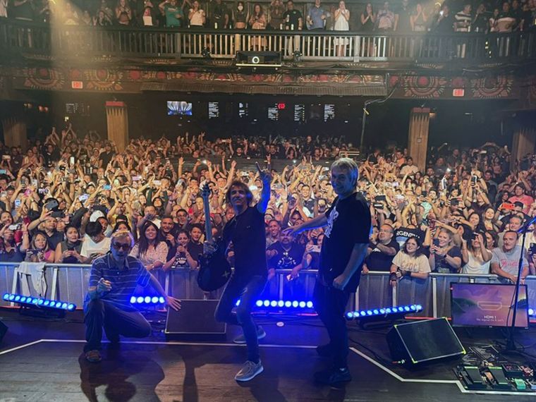 Gracias Orlando ultimo show de esta gira fantastica, mensaje compartido el 14 de agosto último. Foto: @MarcianoCantero