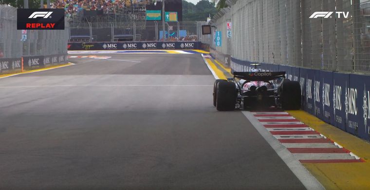 Franco Colapinto finalizó en el puesto 19° en la primera práctica del Gran Premio de Singapur.