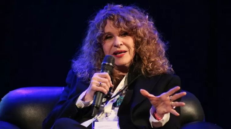 Gioconda Belli durante su participación en el HAY Festival de Arequipa, a comienzos de noviembre