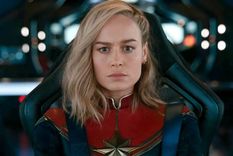 Brie Larson, la estrella del UCM que brilla como la Capitana Marvel.