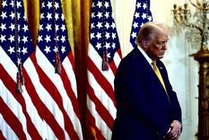 Los Estados Unidos de Donald Trump se manifiestan contra el trabajo forzoso. Foto Efe