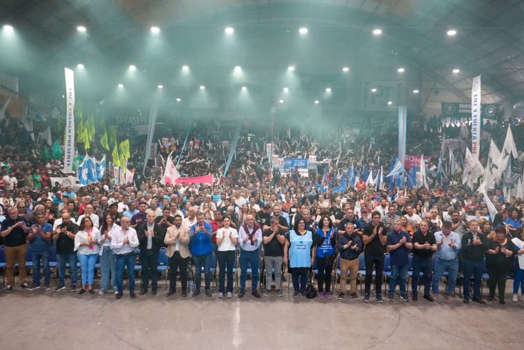 El acto tuvo una gran participación de la militancia mendocina Foto: Prensa Unión por la Patria