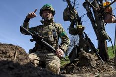 Las tropas ucranianas se retiran de Rusia. Foto: Efe. Las tropas ucranianas se retiran de Rusia. Foto: Efe.