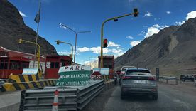 paso a chile: como esta el tiempo en alta montana