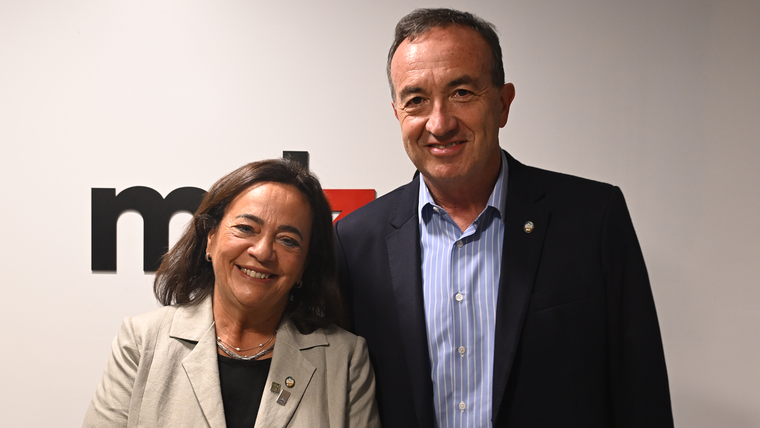 Gabriel Fidel y María Flavia Filippini son candidatos a rector y vice por la UNCuyo. Apuntan a hacer un acuerdo. Gabriel Fidel y María Flavia Filippini son candidatos a rector y vice por la UNCuyo. Apuntan a hacer un acuerdo.