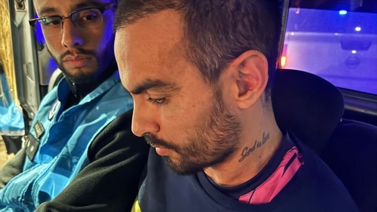 Fabio Rosa Carvalho, el narco detenido en Caballito.