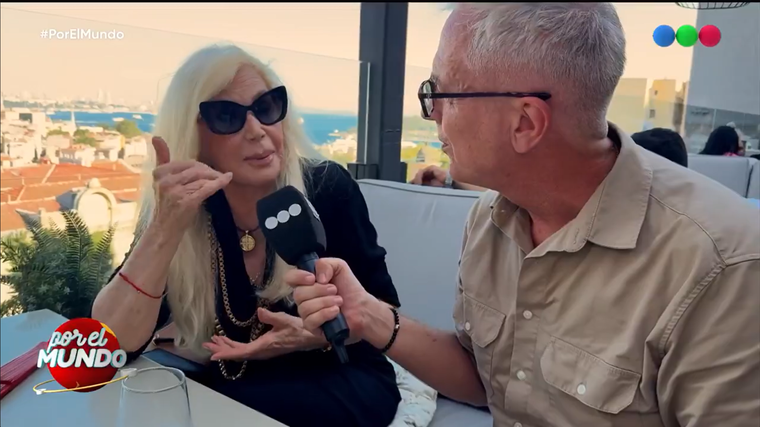 Susana Giménez habló de todo con Marley. Foto: captura de video/ Telefe. Susana Giménez habló de todo con Marley. Foto: captura de video/ Telefe. 