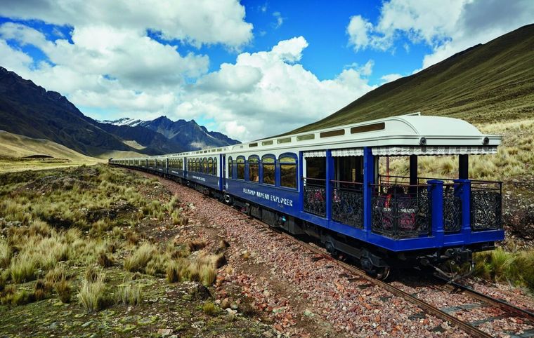 Perú ofrece trenes de lujo en paisajes impactantes, un plan distinto para este verano Foto: Andean Explorer