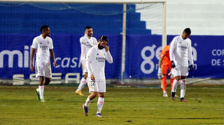 Papelón histórico de Real Madrid en la Copa del Rey.