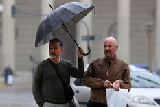 Sábado pasado por agua en el AMBA Foto: NA