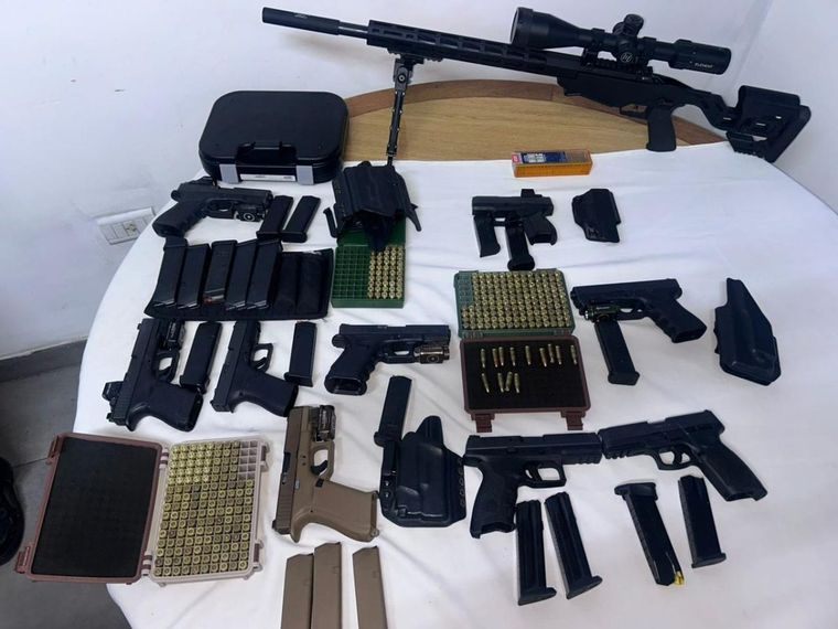 El operativo se desplegó en Godoy Cruz tras detectar una presunta práctica de tiro en una zona no habilitada.
