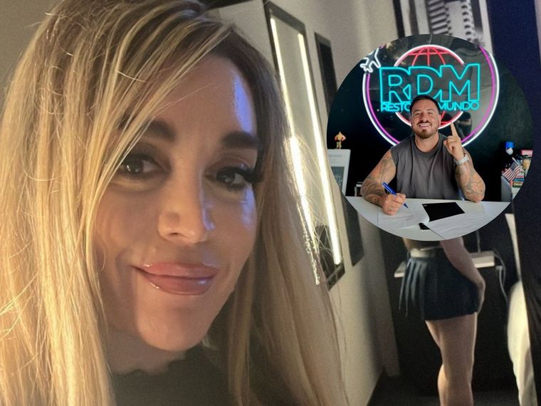 Se filtraron las fotos que probarían el romance entre Fátima Florez y Fede Bal. Foto: Instagram Fátima Florez e Instagram Fede Bal.