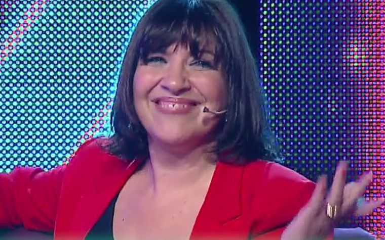 La locutora compartió su alegría. Foto: Captura TV