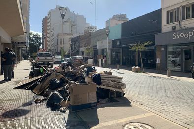 MDZol | Bahía Blanca sigue recuperándose de la destrucción por la gran inundación Foto: Agustina Castro/MDZ