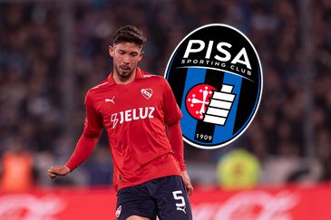 Felipe Loyola deja Independiente y es nuevo jugador del Pisa.