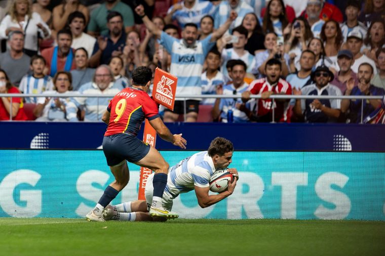 Los Pumas cerraron su preparación de cara al Mundial con goleada. Foto: Los Pumas