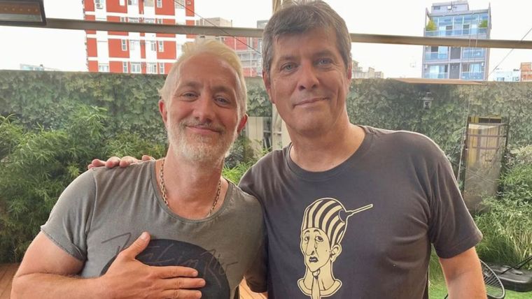 Un recuerdo de Andy y Mario juntos. / Redes sociales