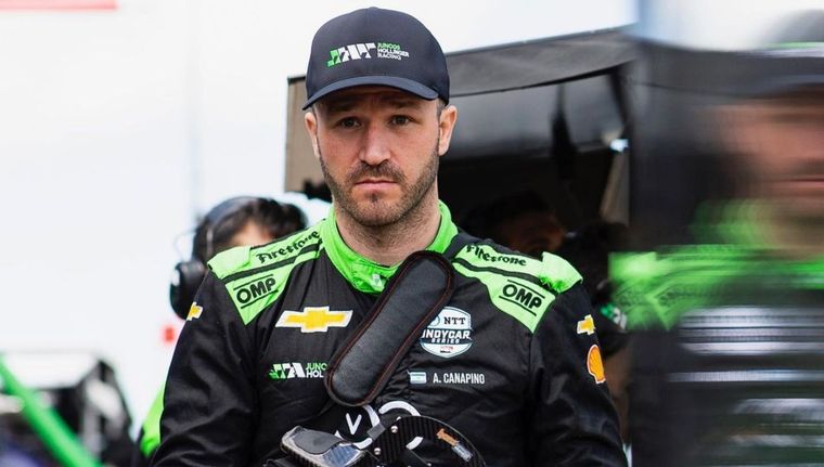 Canapino no tuvo el fin de semana deseado. Foto: @juncoshollinger