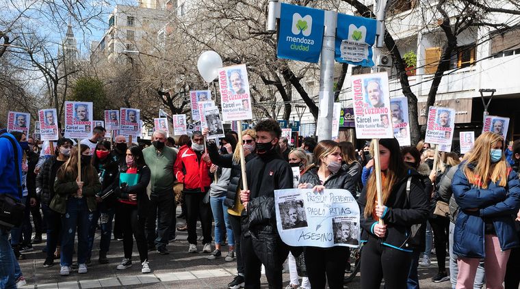 Distintas marchas se realizaron en julio del 2021, cuando Luziano fue asesinado. Foto: ALF PONCE MERCADO / MDZ