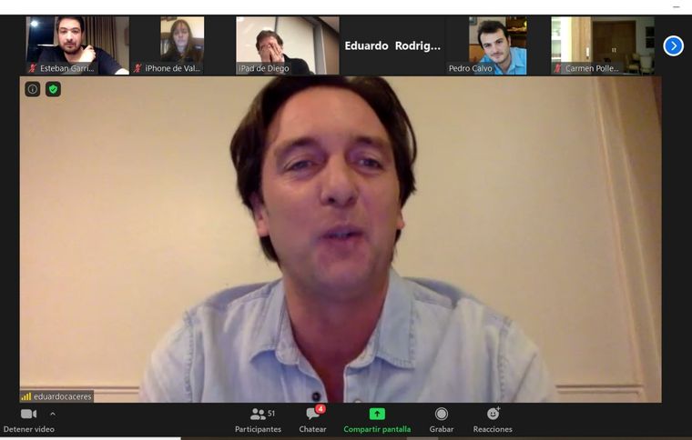 Eduardo Cáceres, diputado del PRO. Foto: Twitter Eduardo Cáceres