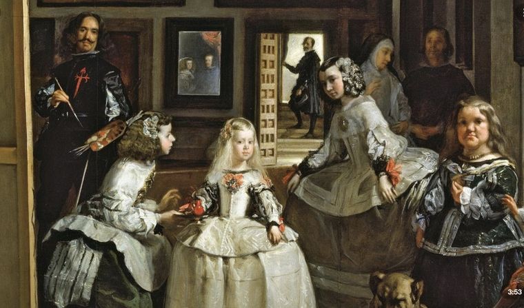 Foto: Diego de Velazquez, “Las Meninas” (detalle)